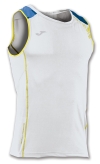 T-SHIRT OLIMPIA WHITE-ROYAL SLEEVELESS WHITE