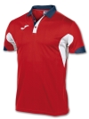 POLO MASTER RED-WHITE S/S RED