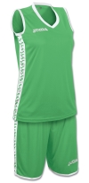 SET PIVOT WOMAN GREEN JERSEY+SHORTS GREEN