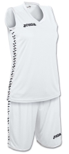 SET PIVOT WOMAN WHITE JERSEY+SHORTS WHITE